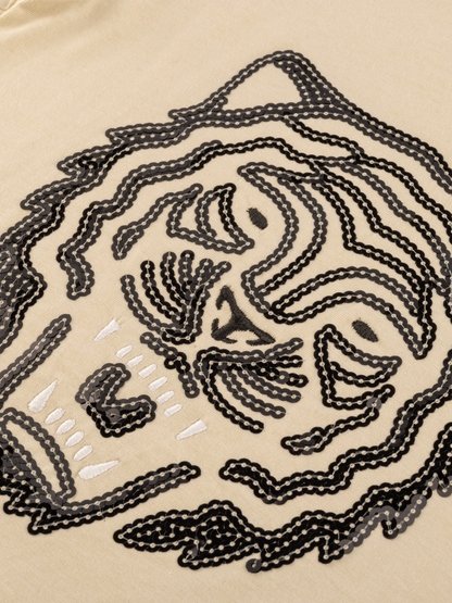 Tiger Beige | Chlapecké triko s dlouhými rukávy