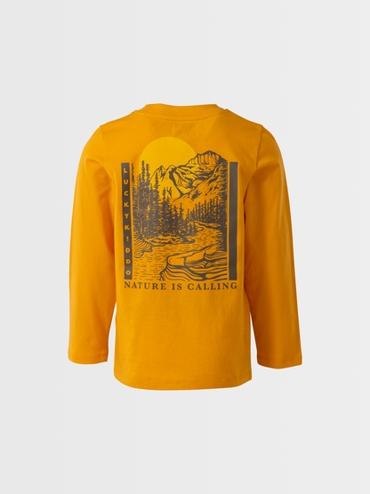 Nature is Calling | Chlapecké triko s dlouhými rukávy