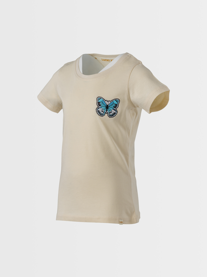 Butterfly | Dívčí triko s krátkými rukávy