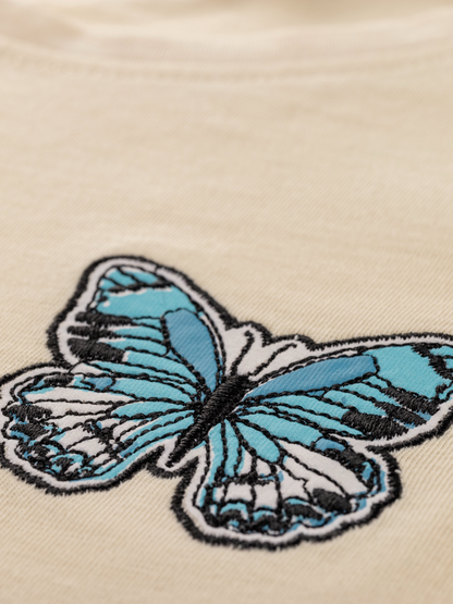 Butterfly | Dívčí triko s krátkými rukávy