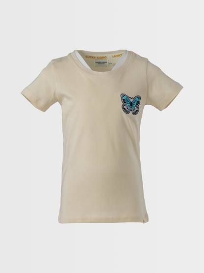 Butterfly | Dívčí triko s krátkými rukávy