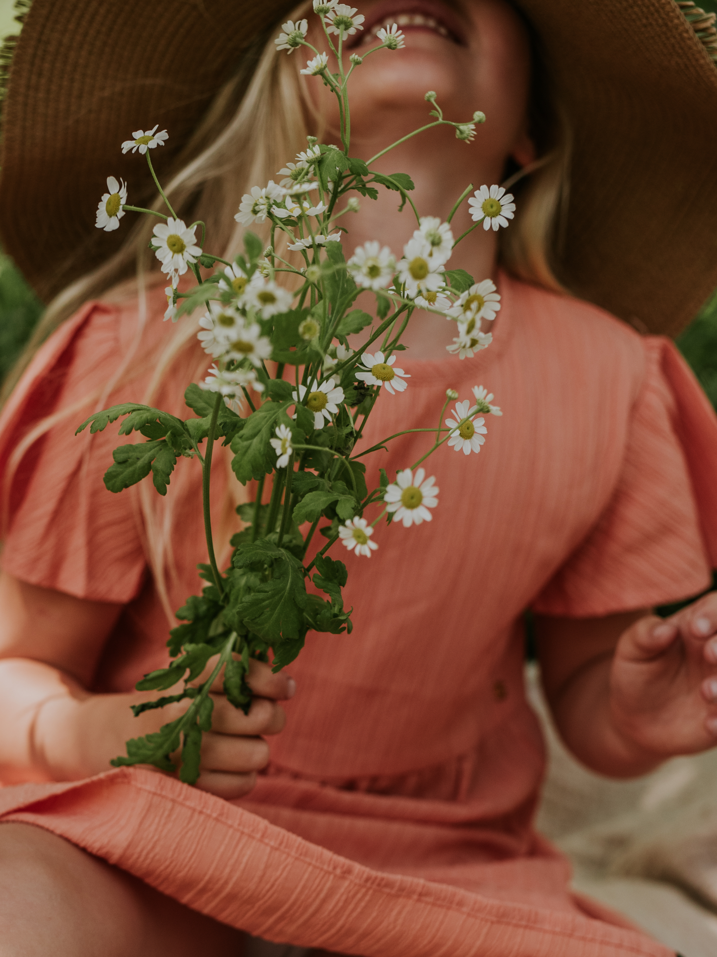 Orange Bloom | Dívčí šaty