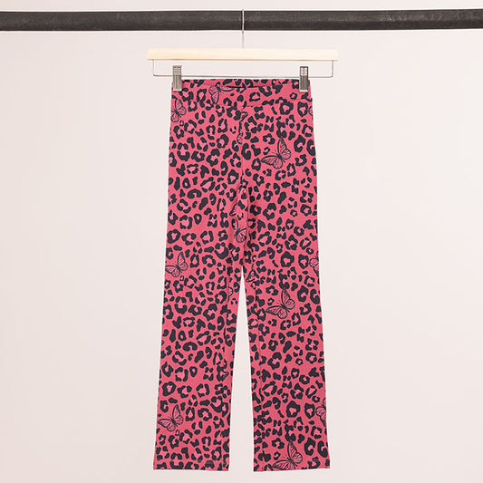 Dívčí Legíny Pink Leopard