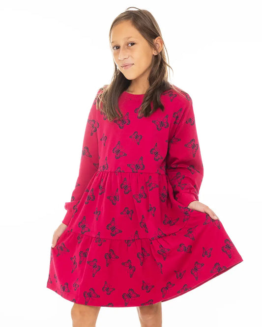 Dívčí Šaty Butterflies